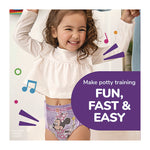 Learning Designs Potty Training Pants for Girls, Size 5, 3T-4T, 32 lbs to 40 lbs, 84/Carton