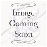 Breakaway Badge Reel with Lanyard, Extends 30", Black/White, 12/Pack