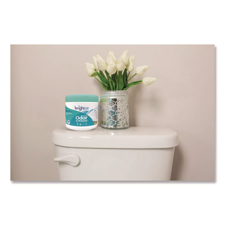 Super Odor Eliminator, Linen and Spring Breeze, 14 oz Jar