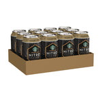 Nitro Cold Brew Coffee, Vanilla Sweet Cream, 9.6 oz Can, 12/Carton