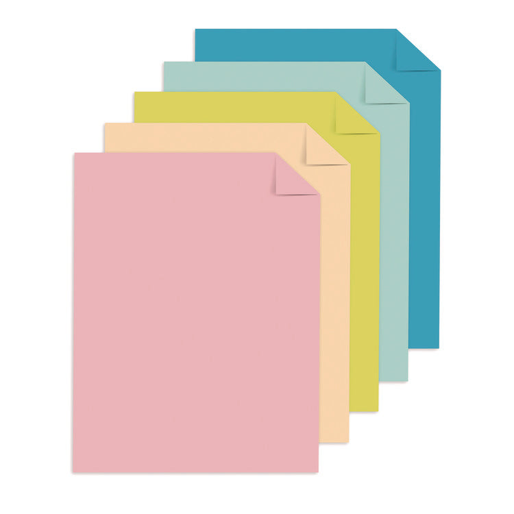 Color Paper - "Sprinkles" Assortment, 24 lb Bond Weight, 8.5 x 11, 25 Assorted, 300/Pack