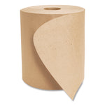 Boardwalk Green Universal Roll Towels, 1-Ply, 8" x 800 ft, Natural, 6 Rolls/Carton
