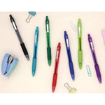Z-Grip Ballpoint Pen, Retractable, Medium 1 mm, Assorted Artistic Ink and Barrel Colors, 24/Pack