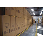 Professional Striping Machine, Accommodates Up to 13 Standard Inverted Striping Paint Spray Cans, Yellow