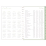 Ombre Weekly/Monthly Planner, Colorful Cloud Artwork, 8.5" x 6.38", Multicolor Cover, 12-Month (Jan to Dec): 2025