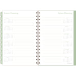 Ombre Weekly/Monthly Planner, Colorful Cloud Artwork, 8.5" x 6.38", Multicolor Cover, 12-Month (Jan to Dec): 2025