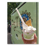 World Art PLA-Laminated Soup Containers, 5 oz, White/Green, Paper, 1,000/Carton