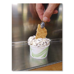 World Art PLA-Laminated Soup Containers, 5 oz, White/Green, Paper, 1,000/Carton