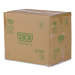 Renewable and Compostable Rectangular Deli Containers with Lid, 8 oz, 3 x 4.83 x 1.5, Clear, Plastic, 50/Pack, 4 Packs/Carton