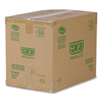 Renewable and Compostable Rectangular Deli Containers with Lid, 12 oz, 2 x 4 x 2, Clear, Plastic, 100/Pack, 3 Packs/Carton