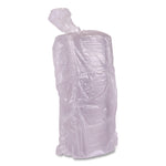 Renewable and Compostable Rectangular Deli Containers with Lid, 12 oz, 2 x 4 x 2, Clear, Plastic, 100/Pack, 3 Packs/Carton