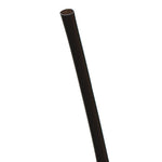 Unwrapped Straw, 5.75, Plastic, Black, 20,000/Carton