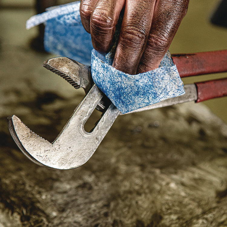 Hand Cleaner Towels, 1-Ply, 10 x 12, Citrus, Blue/White, 30/Canister, 6/Carton