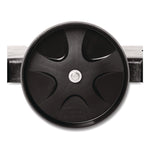 BRUTE Tandem Dolly, Two-Container, 300 lb Capacity, 20.25w x 45d x 8h, Black