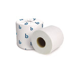 2-Ply Toilet Tissue, Septic Safe, White, 125 ft Roll Length, 500 Sheets/Roll, 96 Rolls/Carton
