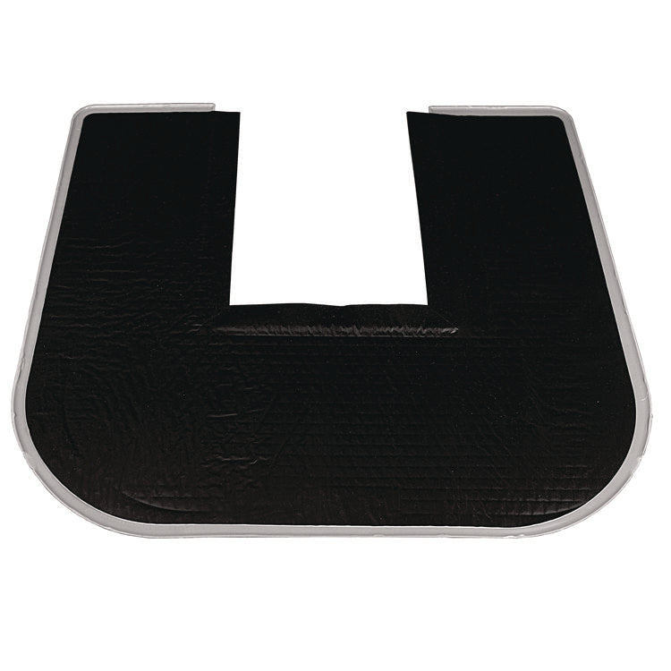 Disposable Toilet Floor Mat, Nonslip, Orchard Zing Scent, 23 x 21.63, Gray, 6/Carton