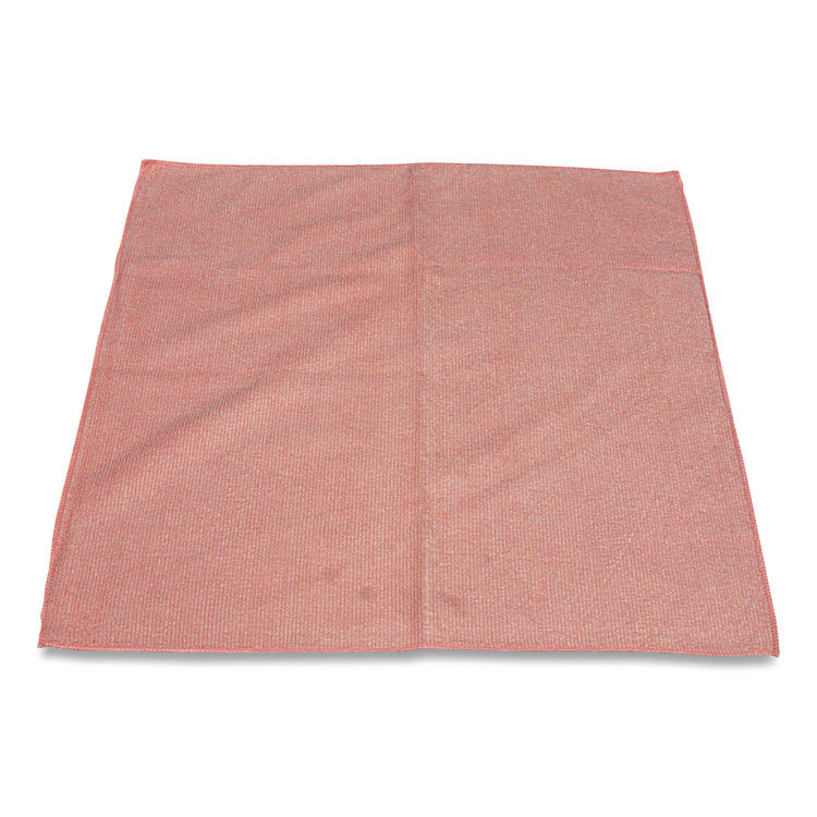Premium Weight Microfiber Dry Cloths, 16 X 16, Pink, 12/pack
