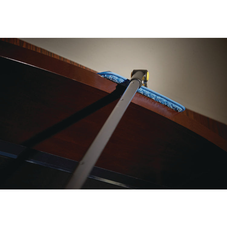 Twisted Loop Blend Dust Mop, Polyester Yarn, 48", Blue, 12/Carton