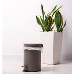 High-Density Waste Can Liners, 4 gal, 6 mic, 17" x 18", Natural, 2,000/Carton