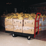 Platform Truck with 8" TPR Casters, 2,000 lb Capacity, 30 x 60 x 7, Black