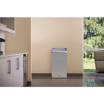 Configure Indoor Recycling Waste Receptacle, Landfill, 23 gal, Metal, Gray