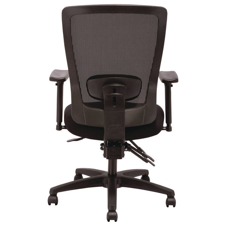 Alera Envy Series Mesh Mid-Back Multifunction Chair, Supports Up To 250 Lb, 17" To 21.5" Seat Height, Black