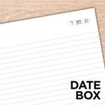 Jewel Tone Notebook with Gold Twin-Wire Binding, 1-Subject, Wide/Legal Rule, Jewel Tone Purple Cover, (80) 9.5 x 7.25 Sheets