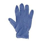380 Series Disposable General-Purpose Nitrile Gloves, Powder-Free, Large, 4 mil Thick, 15" Long, Blue, 100/Box