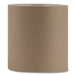 Hardwound Paper Towels, Nonperforated, 1-Ply, 8" x 800 ft, Natural, 6 Rolls/Carton