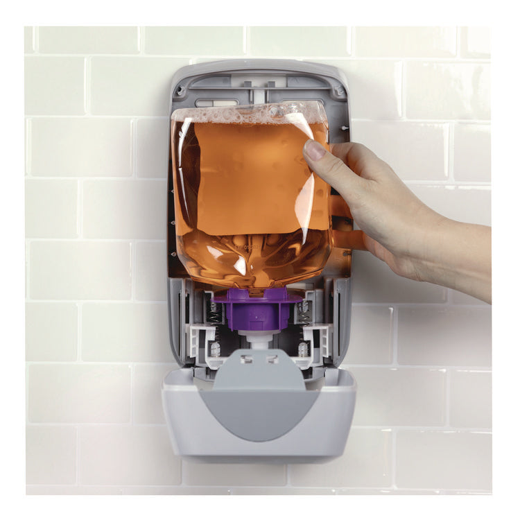 Manual Liquid Soap Dispenser, 1,250 mL, 6.1 x 10.6 x 5.1, Gray