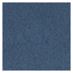 Scrubbing Floor Pads, 17" Diameter, Blue, 5/carton