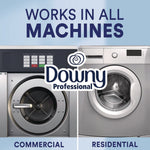 Commercial Liquid Fabric Softener, Clean and Fresh Scent, 140 oz Pour Bottle, 4/Carton