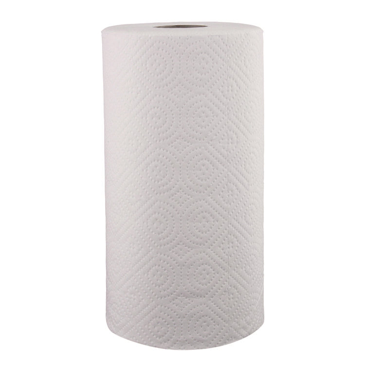 Kitchen Roll Towel, 2-Ply, 11 X 8.5, White, 250/roll, 12 Rolls/carton