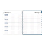 Ditsy Dapple Light CYO Cover Weekly/Monthly Lesson Planner, 2025-2026, Nine Classes, Multicolor Cover, (70) 11 x 8.5 Pages