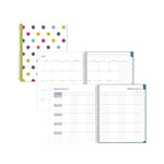 Teacher Dots CYO Cover Weekly/Monthly Lesson Planner, 2025 to 2026, Nine Classes, Multicolor Cover, (70) 11 x 8.5 Pages