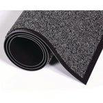 Cross-Over Indoor/outdoor Wiper/scraper Mat, Olefin/poly, 48 X 72, Gray