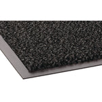 Dust-Star Microfiber Wiper Mat, 48 X 72, Charcoal