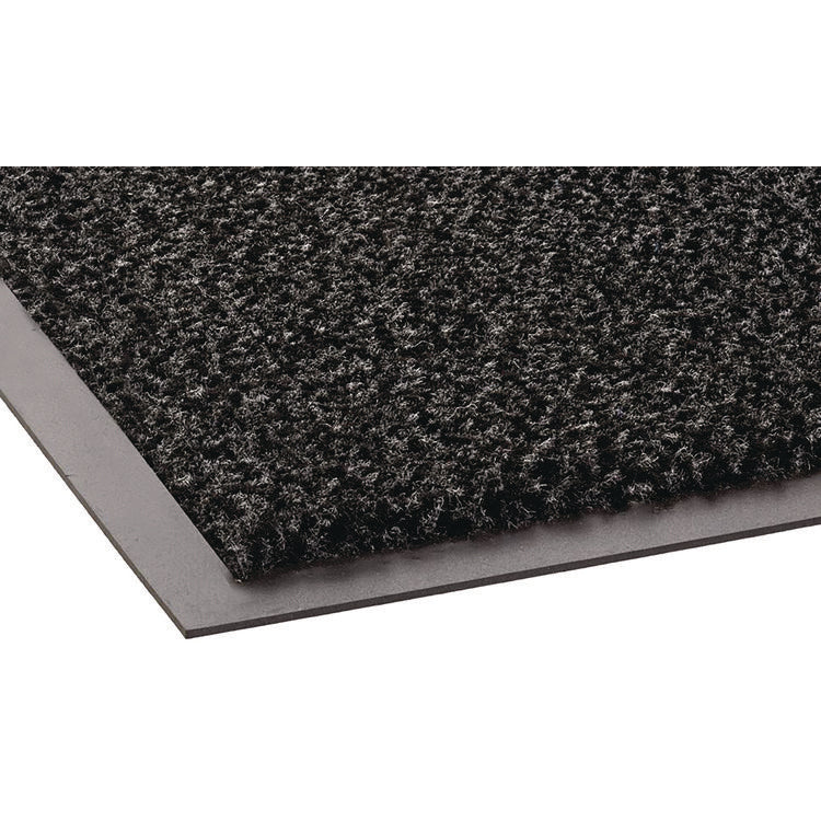 Dust-Star Microfiber Wiper Mat, 48 X 72, Charcoal