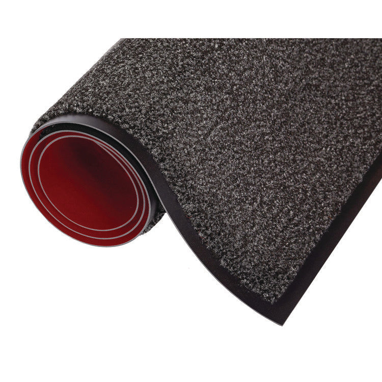 Dust-Star Microfiber Wiper Mat, 36 X 120, Charcoal