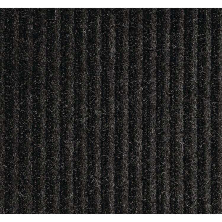 Needle-Rib Wiper/scraper Mat, Polypropylene, 36 X 48, Charcoal