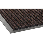 Needle Rib Wipe And Scrape Mat, Polypropylene, 36 X 120, Brown