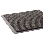 Needle Rib Wipe And Scrape Mat, Polypropylene, 36 X 120, Gray