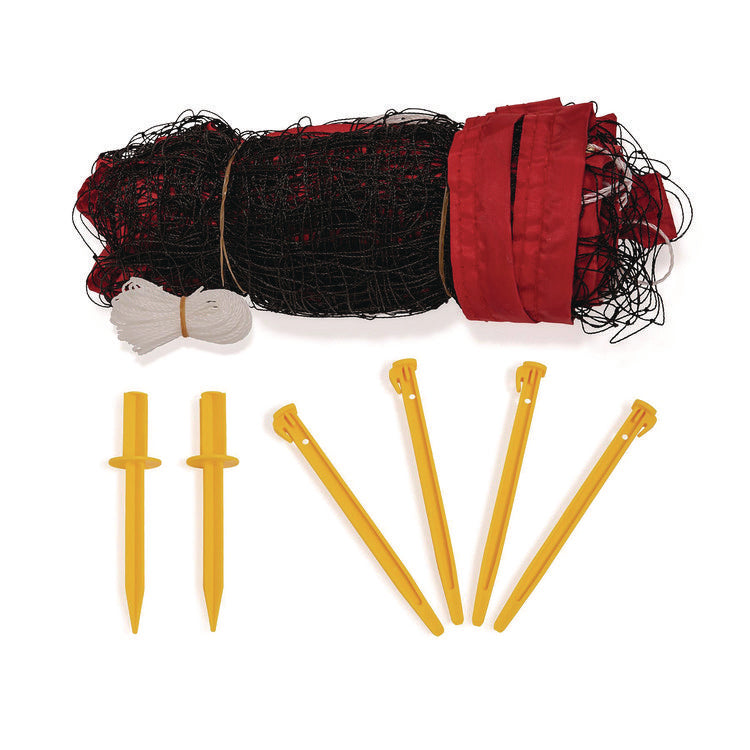 Deluxe Badminton Set, 20 ft Net with 4 Rackets, 2 Shuttlecocks