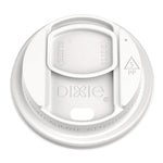 Smart Top Reclosable Lids for Hot Cups, Fits 10 oz to 20 oz Hot Cups, Plastic, White, 1,000/Carton