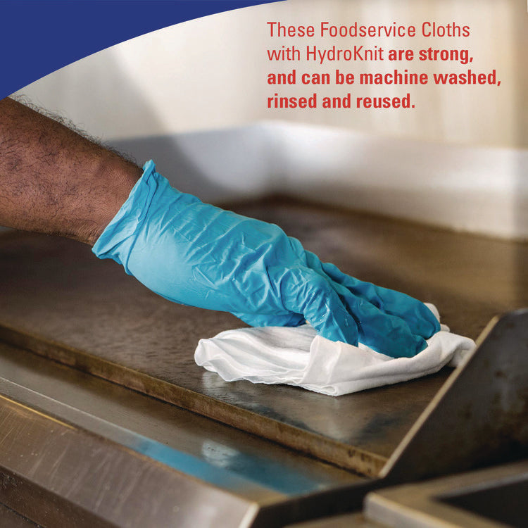 X50 Foodservice Towels, 1/4 Fold, 23.5 x 12.5, White, 200/Carton