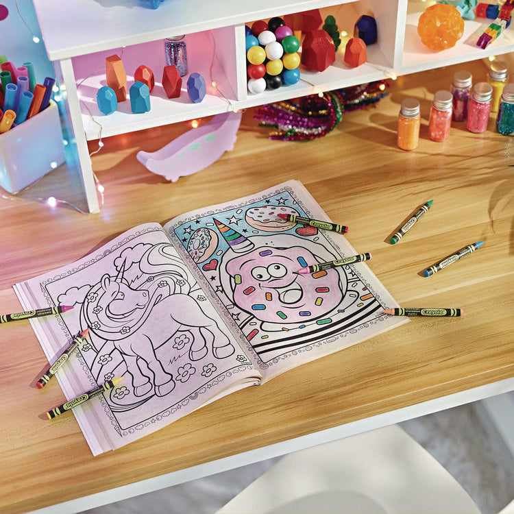 Bold and Bright Construction Paper Crayons, Assorted Colors, 24/Box