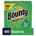 Quilted Napkins, 2-Ply, 12.1 x 12, White, 400/Pack, 4 Packs/Carton