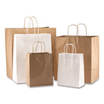 Kraft Paper Bags, Rope Handles, 13" x 7" x 17", Kraft, 250/Carton
