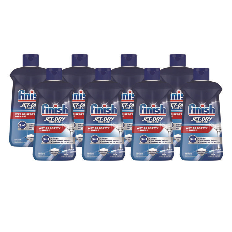 Jet-Dry Rinse Agent, 8.45 Oz Bottle, 8/carton