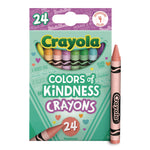 Colors of Kindness Crayons, Assorted, 24/Pack
